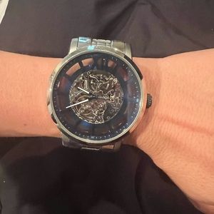 Kenneth Cole oversized skeleton transparent
